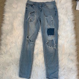 F21 Boyfriend Jeans
